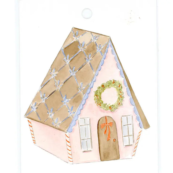 Gingerbread Home Christmas Gift Tags