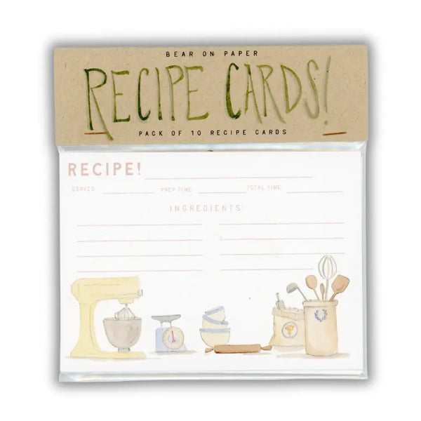 Baking Recipe Cards