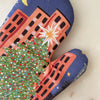 Rockefeller Center Christmas Oven Mitt and Potholder Set