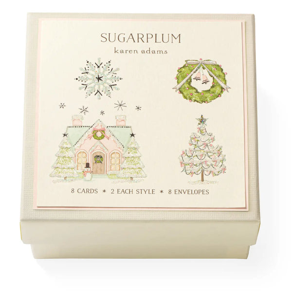 Sugarplum Gift Christmas Enclosure Box