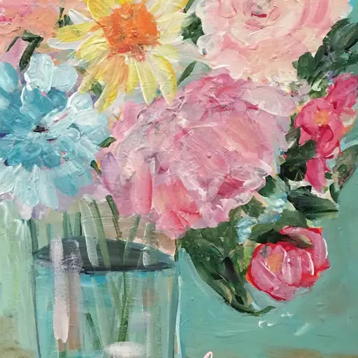 Mother's Day Pastel Floral Greeting Card