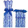 Blue Ikat Wine and Gift Bag Set
