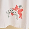 Dalmatian with a Bow Tea Towel