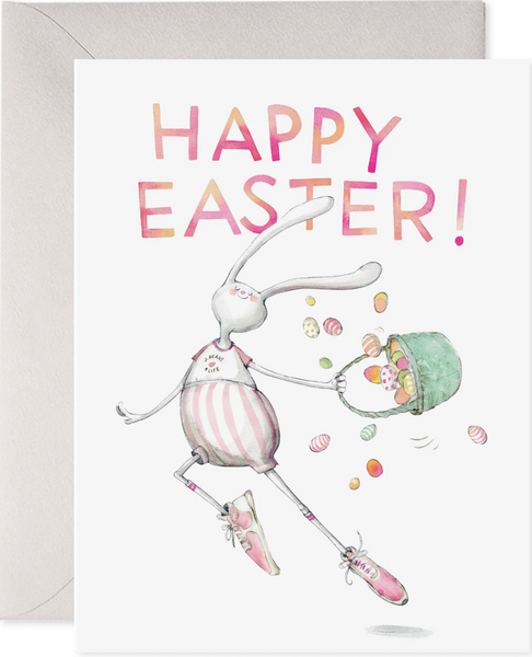 Easter Bunny Joy Greeting Card