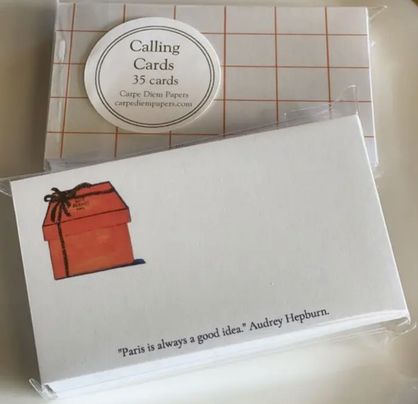 Hermes Box Calling Cards