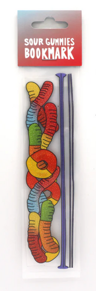 Baggie of Sour Gummies Bookmark