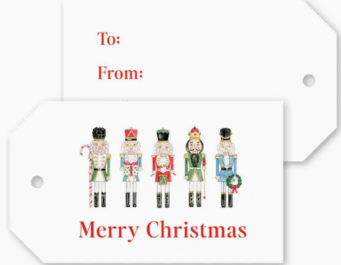 Classic Nutcrackers Gift Tags