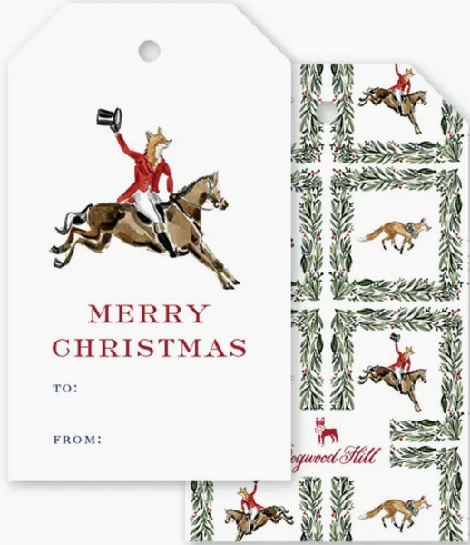 Fox Chase Gift Tags