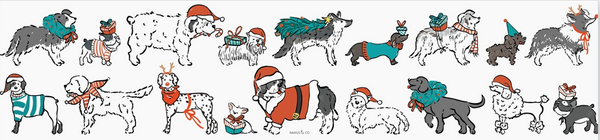 Holiday Dogs Packing Tape