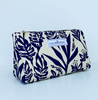 Lilibridge Island Garden Navy Makeup Bag