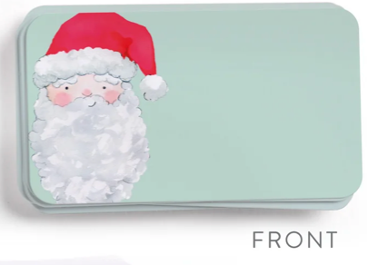 Vintage Santa Christmas Little Notes