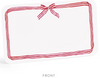 Red Ribbon Candy Holiday Little Notes