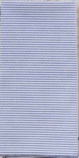 Blue Seersucker Dinner Napkin Set