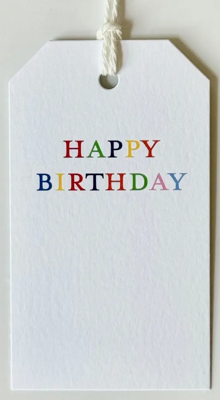 Happy Birthday Gift Tags