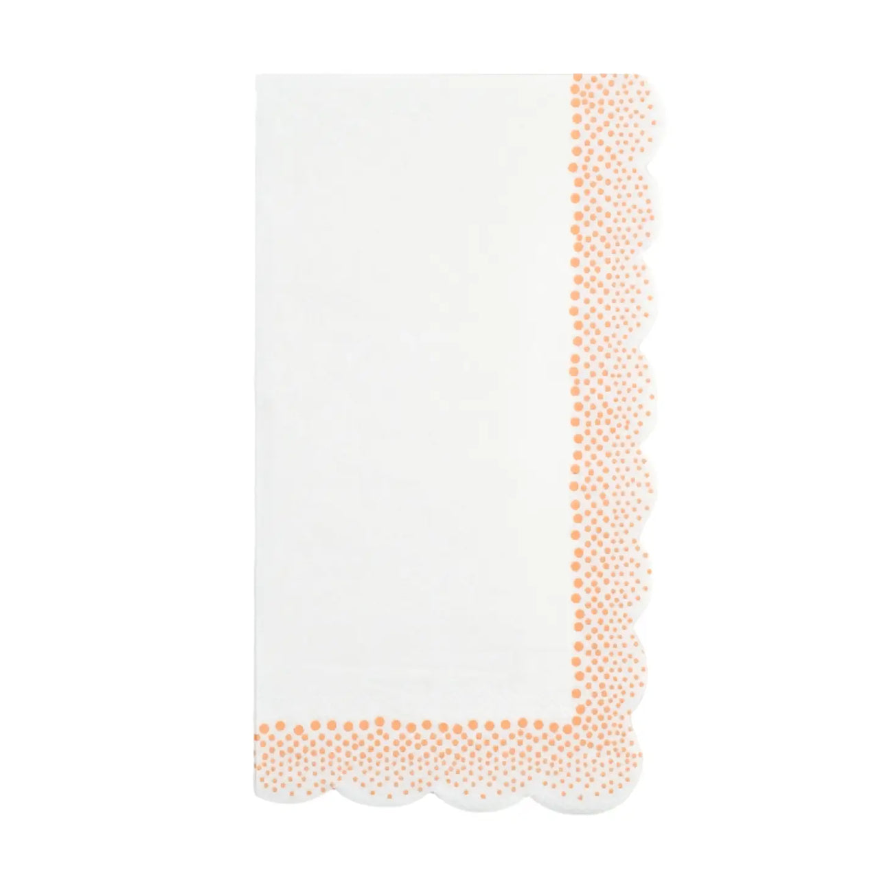 Harmony Peach Dots Paper Napkins
