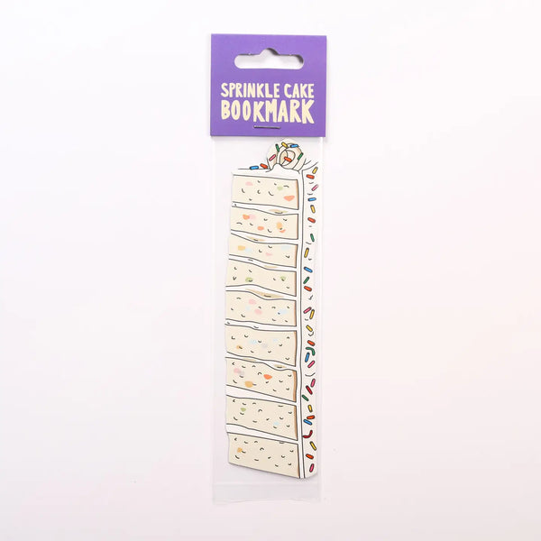 Sprinkle Cake Slice Bookmark