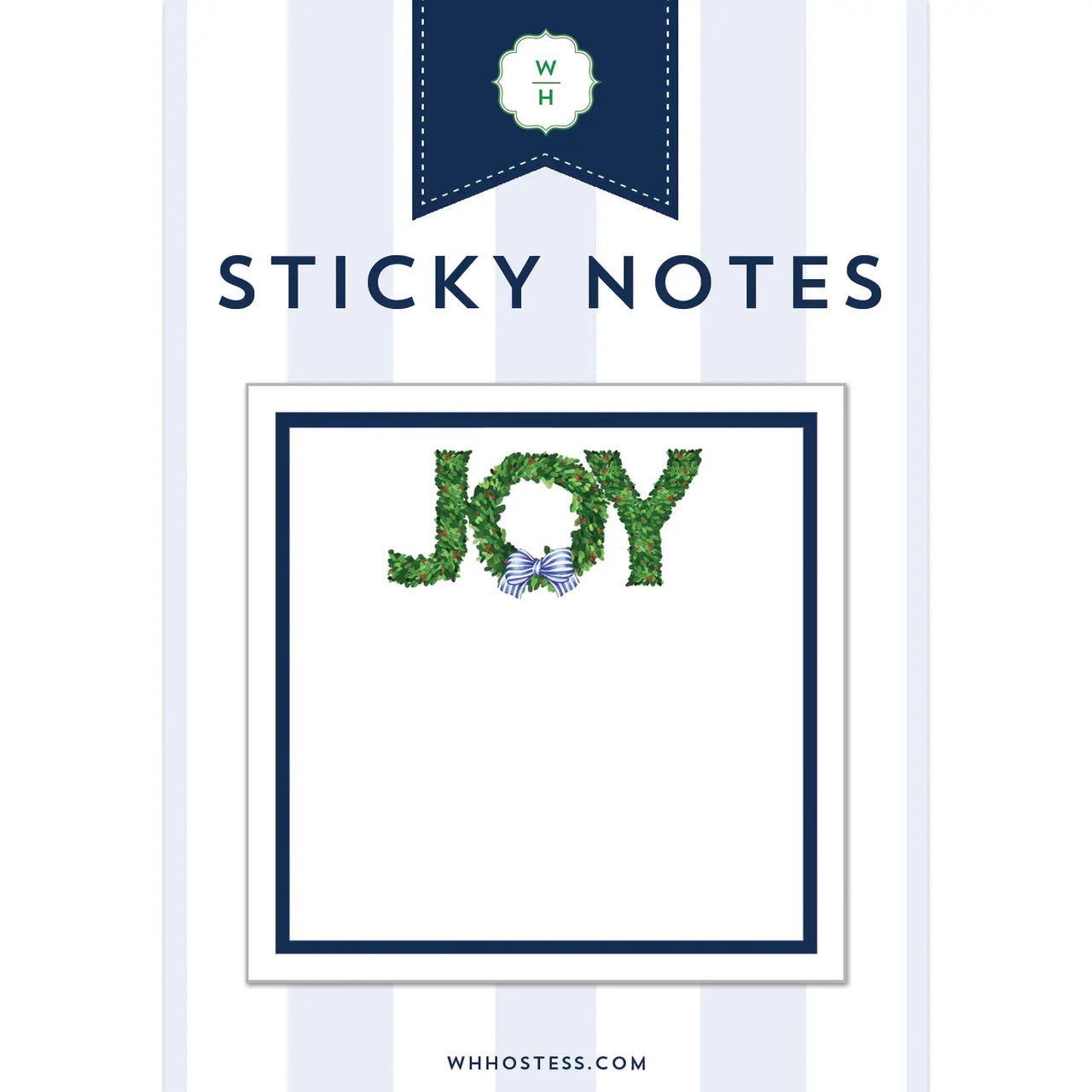 JOY Boxwood Holiday Sticky Notes