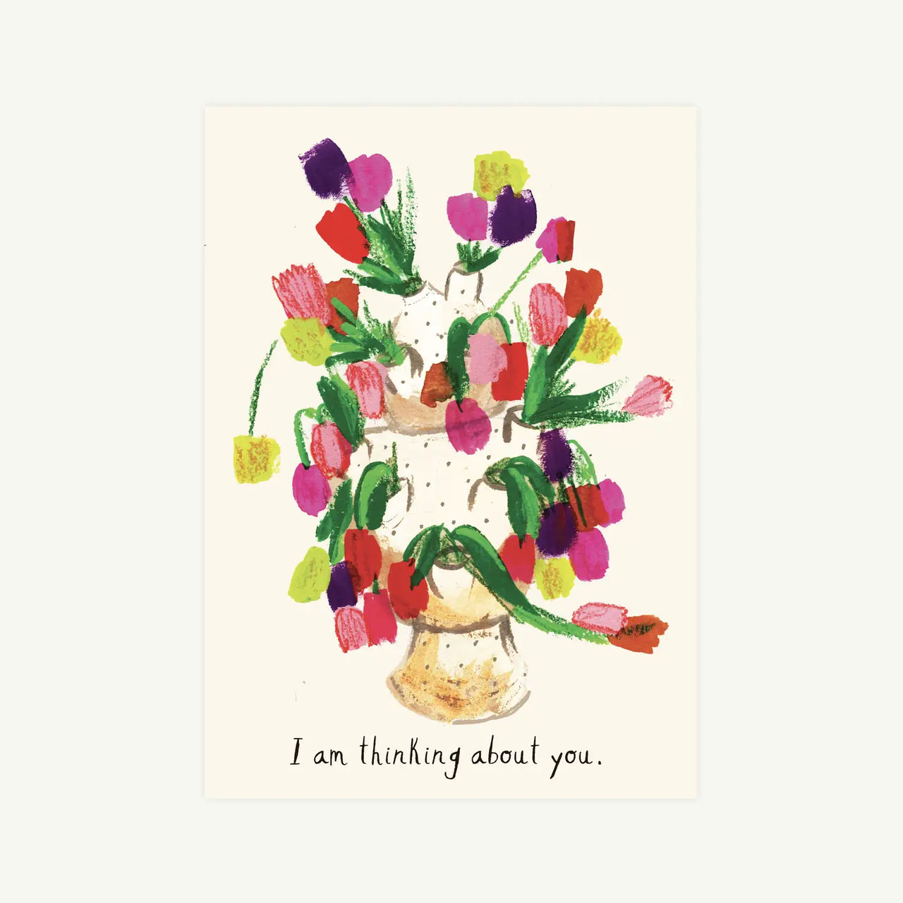 Tulips A Plenty Greeting Card