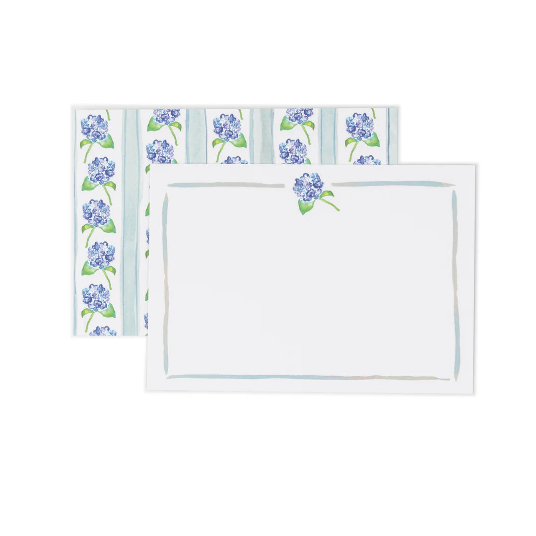 Blue Hydrangea Notecards