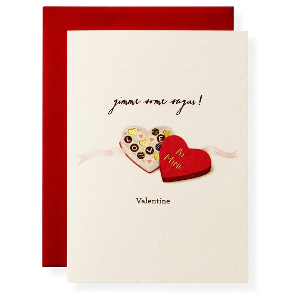 Sugar Valentine's Greeting Card