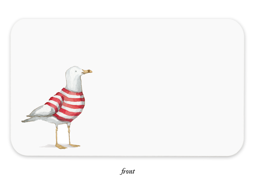 Seagull Note Cards with Letterpress Envelopes