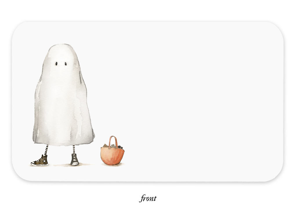 Ghostie Boo Halloween Little Notes