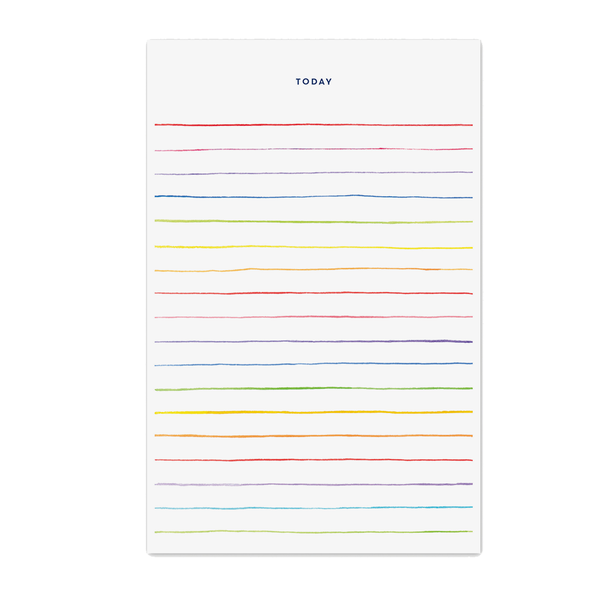 Today Multi Stripes Notepad