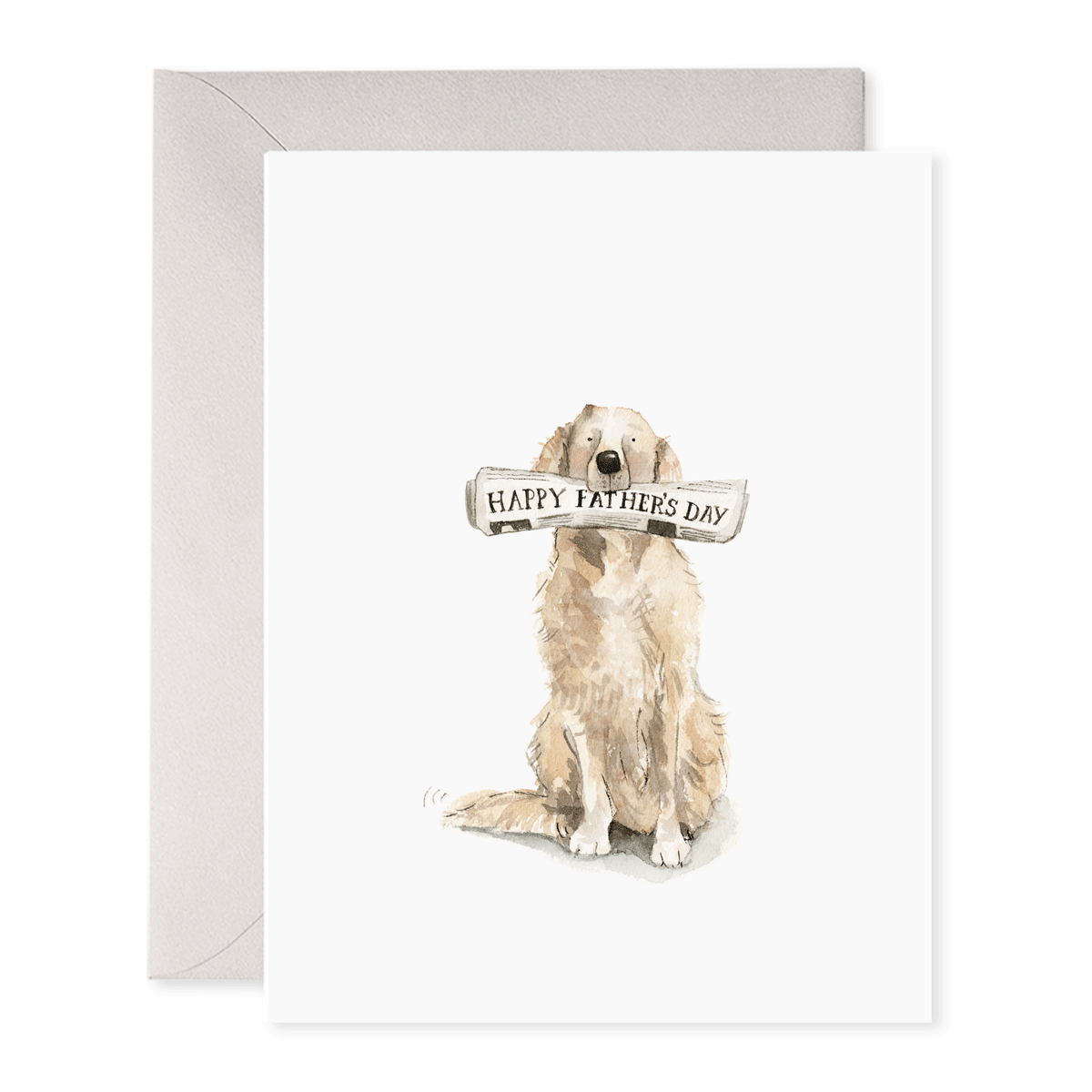 Doggy Dad Father's Day Card