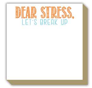 Dear Stress Luxe Notepad