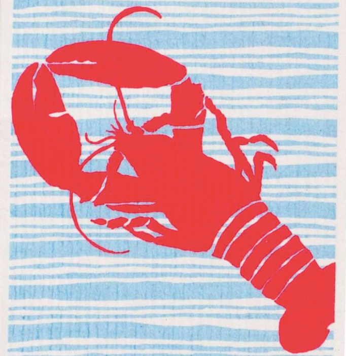 Lobster Blu Dish Cloths