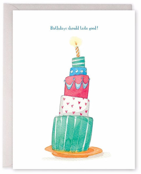 Birthdays Should Taste Good Greeting Card